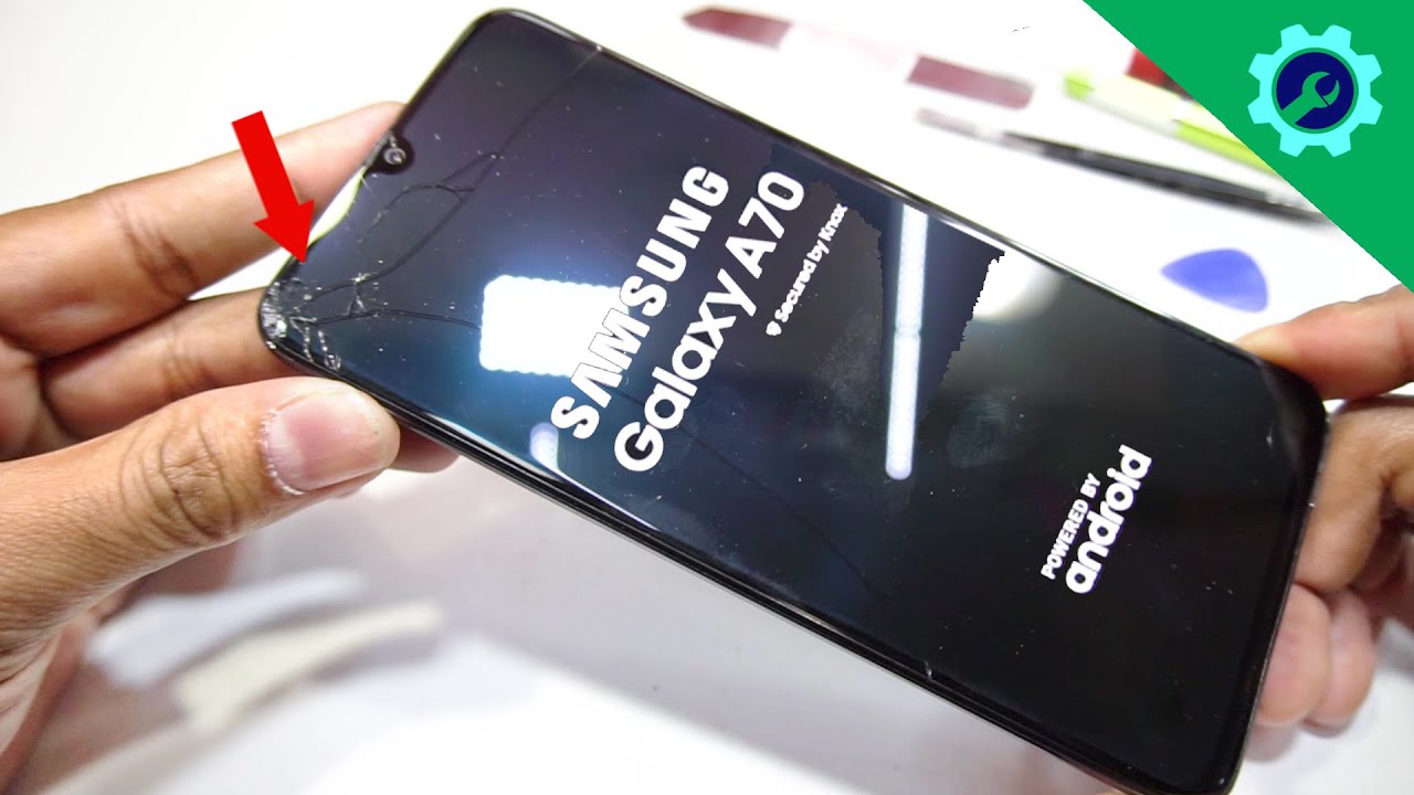 Điện thoại Samsung A70 cần thay màn hình