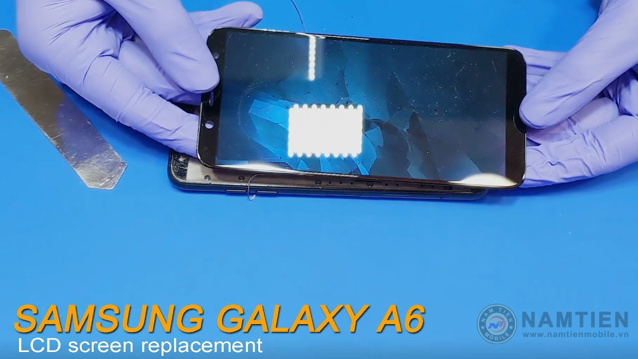 Thay mặt kính Samsung A6